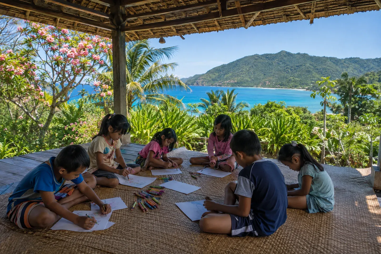 Aruna Senggigi Marks Anniversary With Children’s Cultural Colouring Competition