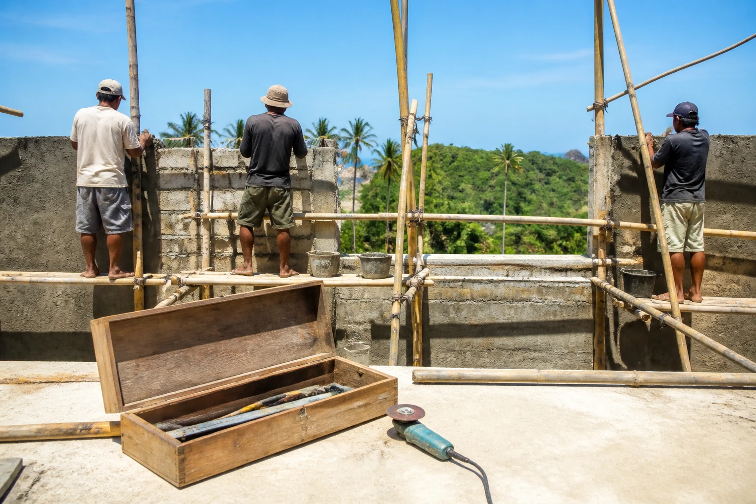 Construction Contracts and Milestone Payments for a Lombok Villa