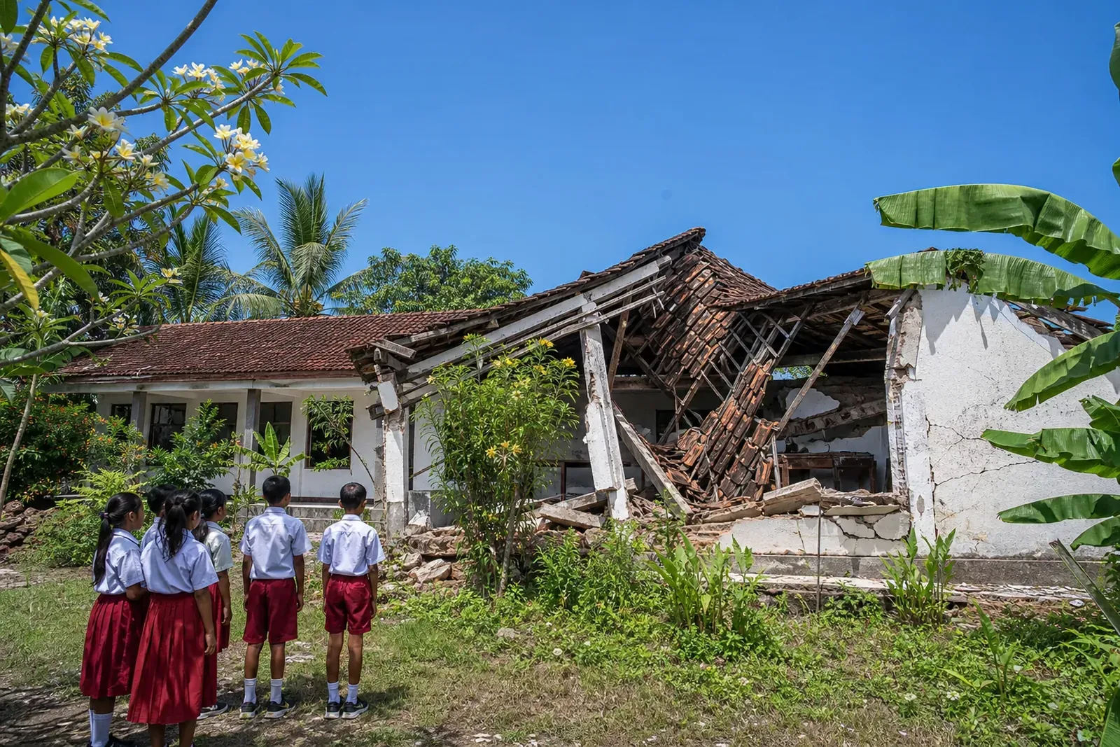 Flores quake damages 1,378 schools, BNPB says