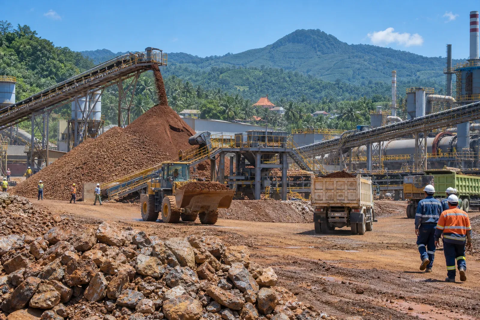 Indonesia’s Mining Revenue Rises as Commodity Prices Strengthen