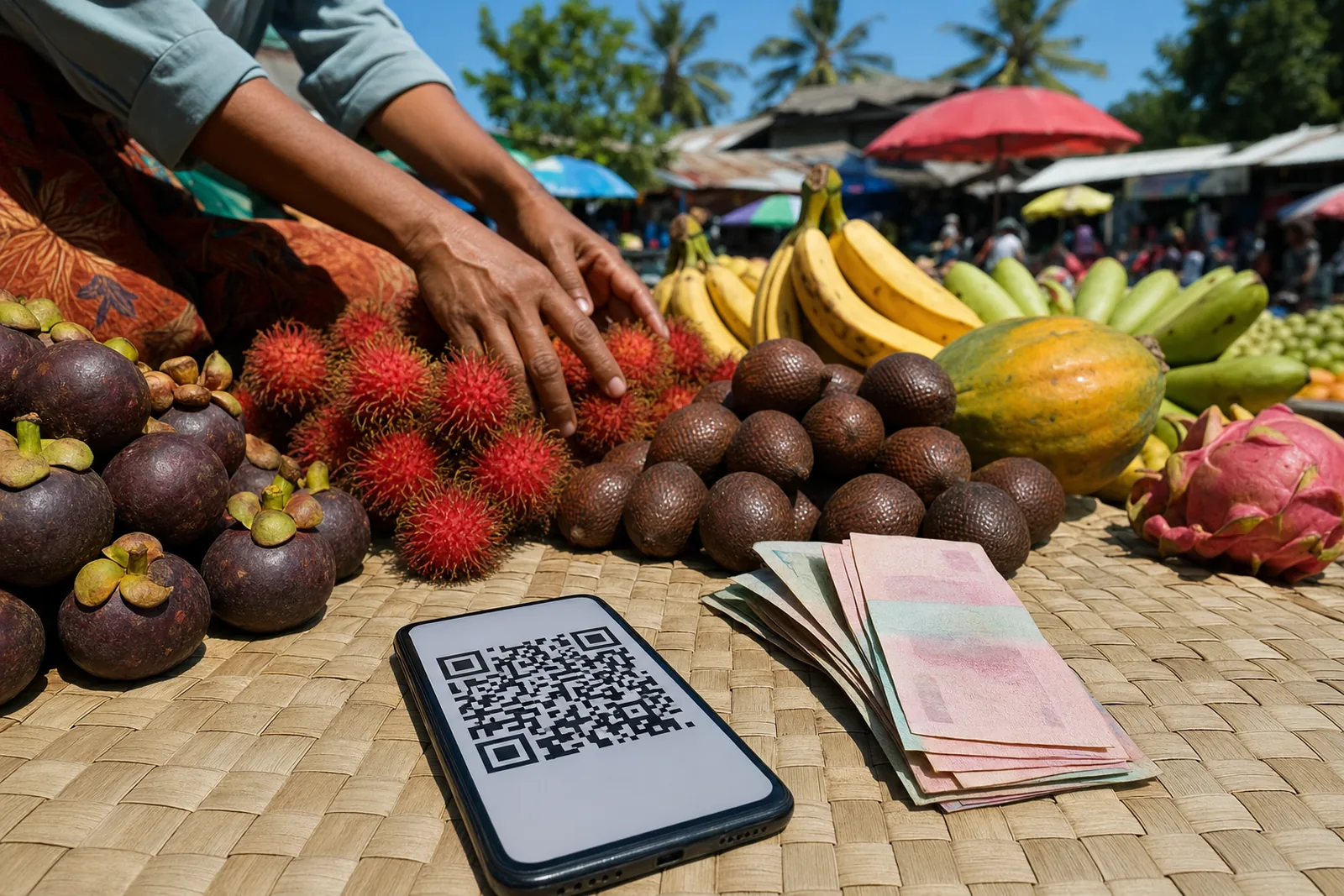 NTB Backs QRIS Push as Market Traders Join Digital Payments