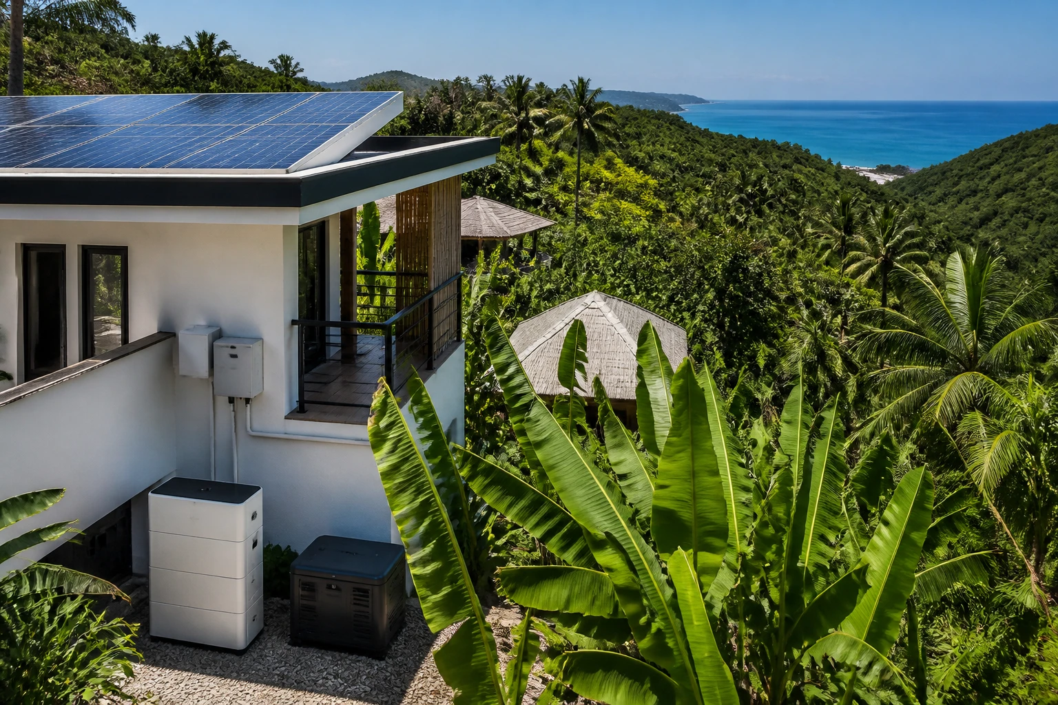 Solar and backup power for a Lombok villa: is it worth it?
