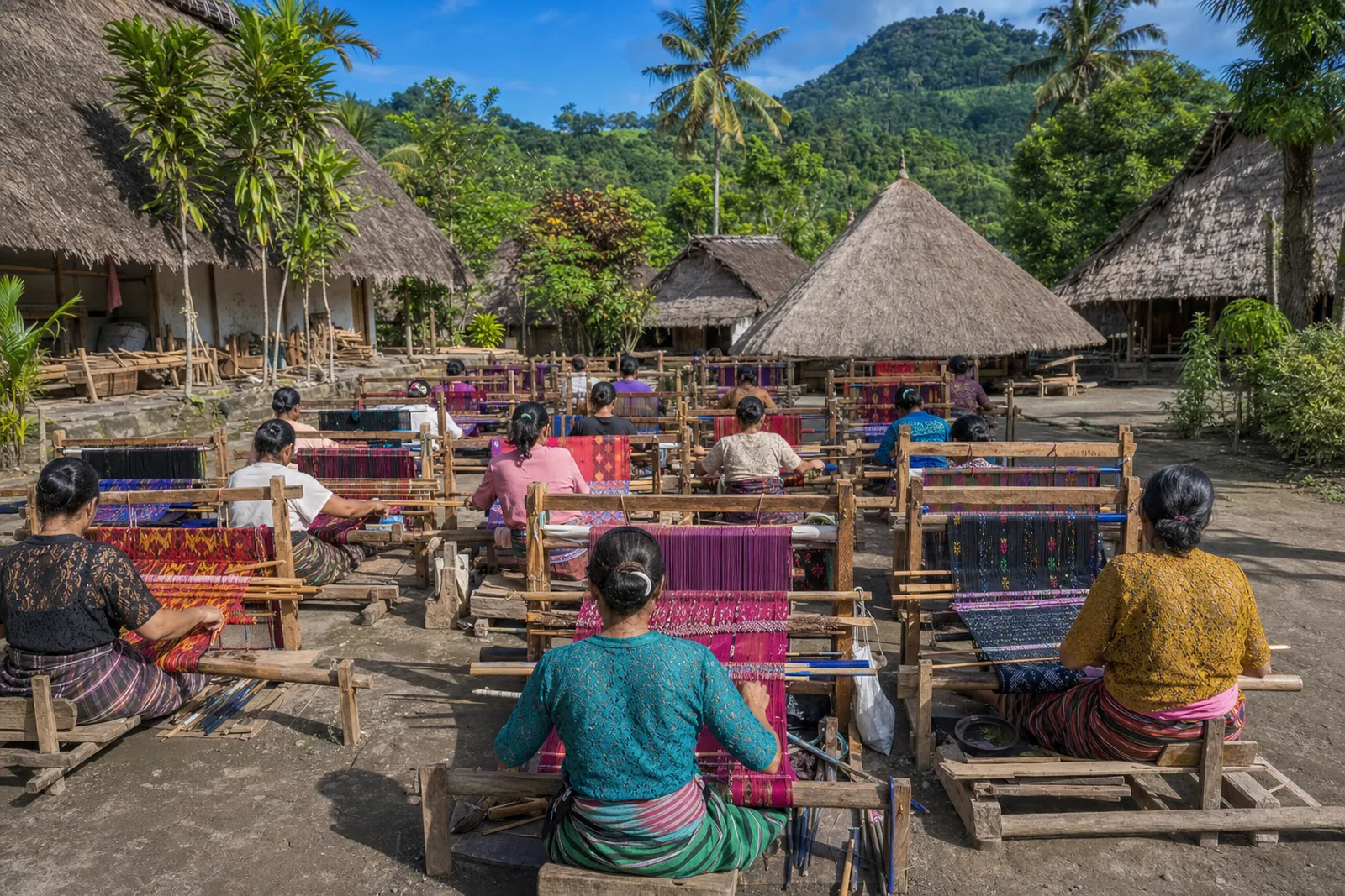 Sukarara’s Weaving Festival Brings 500 Artisans Together in Central Lombok