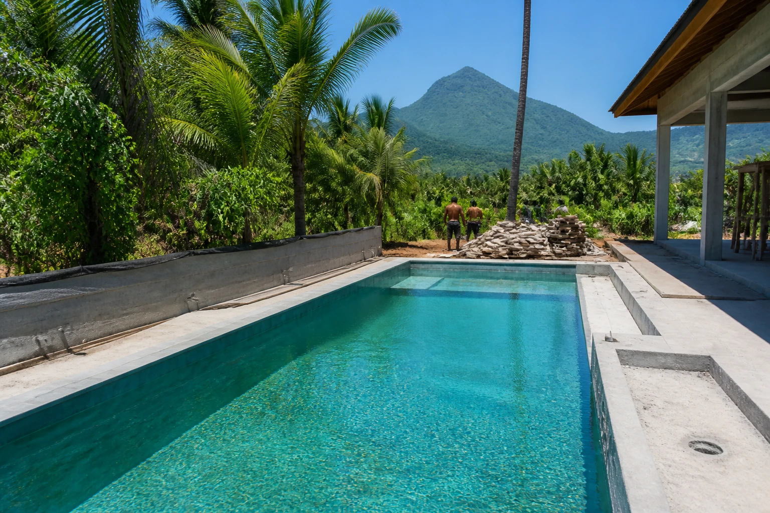 Building and Maintaining a Villa Pool in Lombok: Costs, Options and the Rental Case