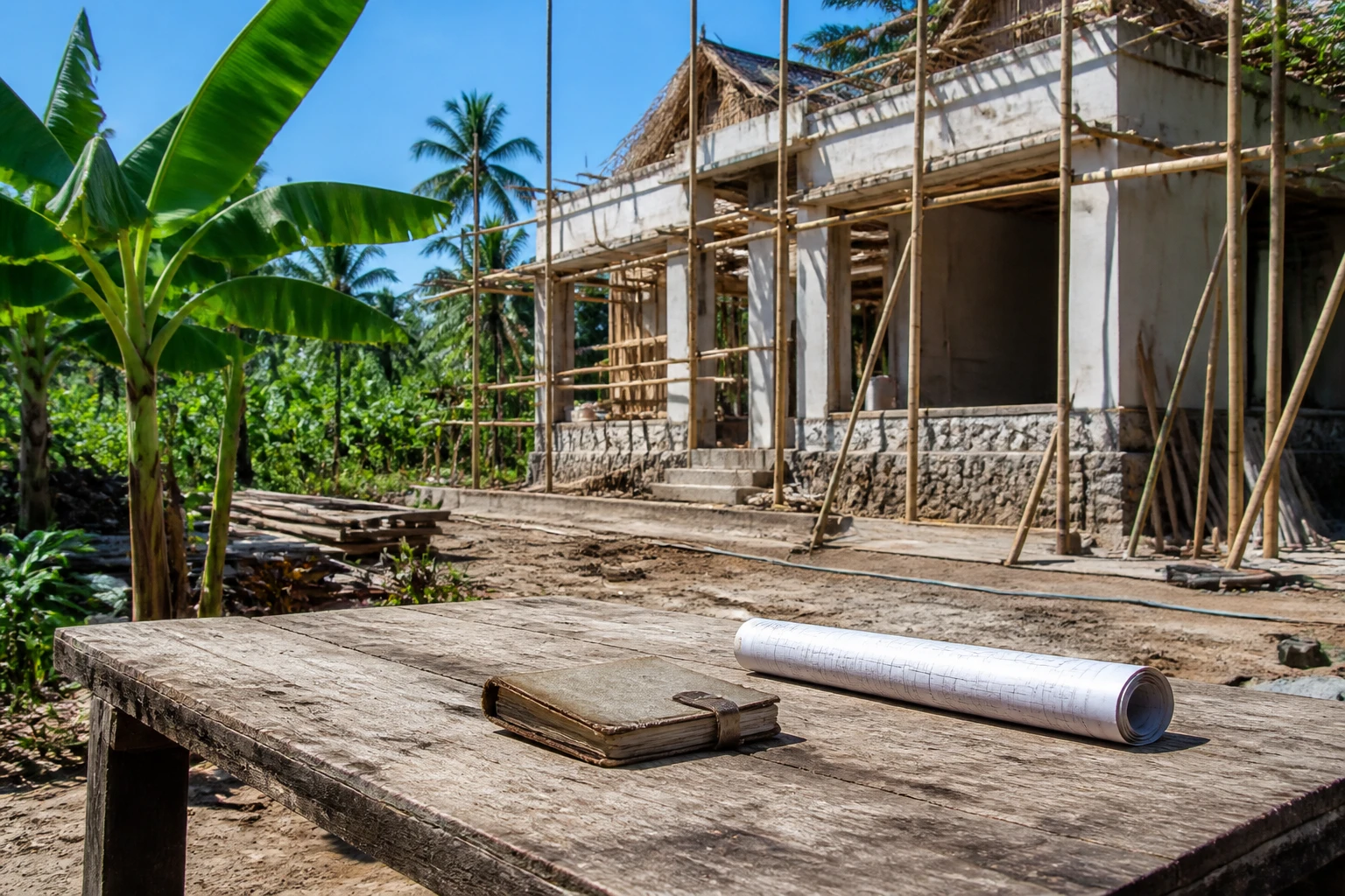 Working with an Architect and Contractor in Lombok