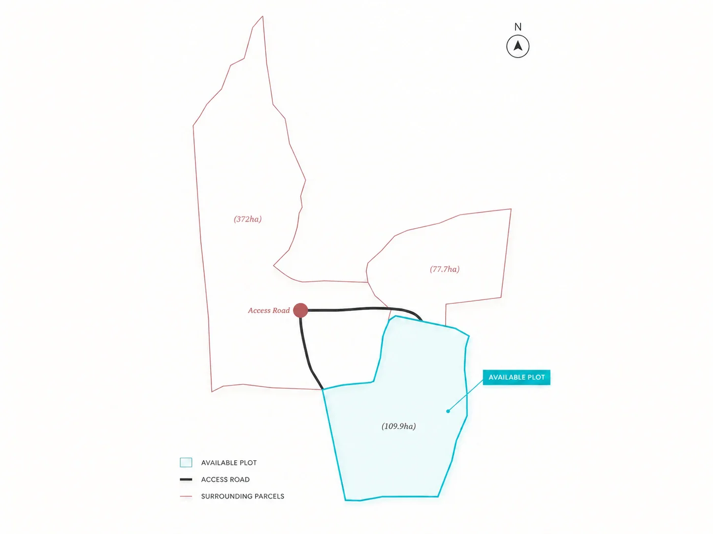 Freehold Land of 1.1 Hectares with Views over Two Bays in Mawun photo